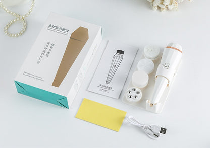 4 In 1 USB Rechargeable Facial Cleansing Brush